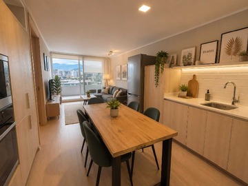 Departamento en venta en En las Condes - 1 dormitorio, 1 baño