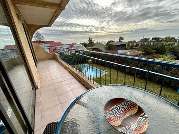 Departamento en arriendo mensual en Amplio Depto 2D1B1E cerca playa amarilla (177765), Concón - 2 dormitorios, 2 baños