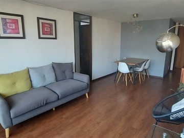 Departamento en arriendo mensual en Marchant Pereira, Providencia - 2 dormitorios, 2 baños