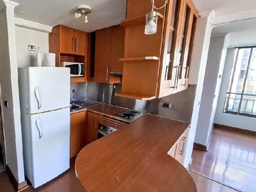 Departamento en arriendo mensual en Antonio Bellet 90, Providencia - 1 dormitorio, 1 baño