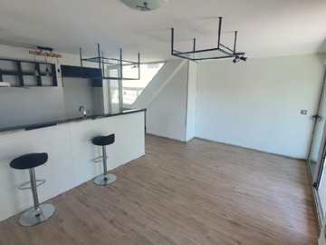 Departamento en arriendo mensual en ¡imperdible! depto 1d 1b + est - rooftop, Providencia - 1 dormitorio, 1 baño