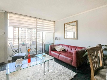 Departamento en arriendo mensual en Santos Dumont, Recoleta - 1 dormitorio, 1 baño