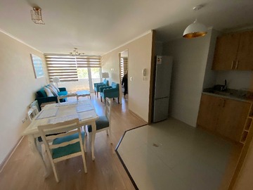 Departamento en arriendo mensual en Departamento amoblado 1d y 1b (13742), Chillán - 1 dormitorio, 1 baño