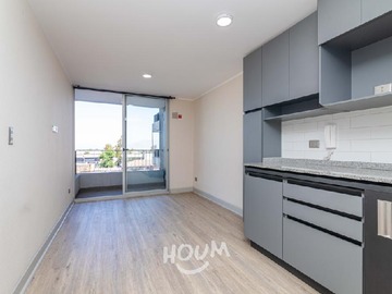 Departamento en arriendo mensual en Santa Clara, La Cisterna - 2 dormitorios, 1 baño