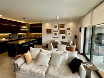 Departamento en venta en Luminoso amplio seminuevo gran estándar (159961), Vitacura - 3 dormitorios, 3 baños