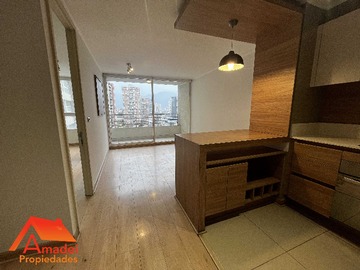 Departamento en arriendo mensual en Preciosa vista a pasos de barrio italia (178526), Ñuñoa - 1 dormitorio, 1 baño
