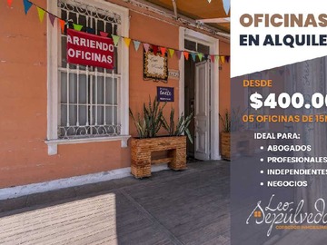 Oficina en arriendo mensual en Oficina Moderna en el Corazón Financiero (165248), Iquique