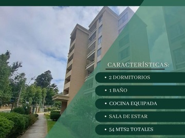 Departamento en venta en Vende hidalgo propiedades, Quilpué - 2 dormitorios, 1 baño