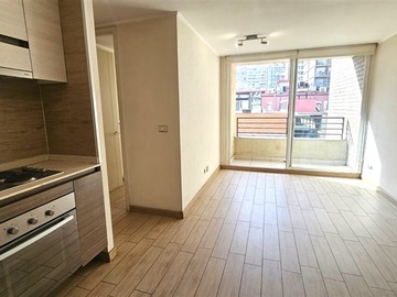 Departamento en arriendo mensual en Marín con Tocornal, Santiago - 2 dormitorios, 1 baño
