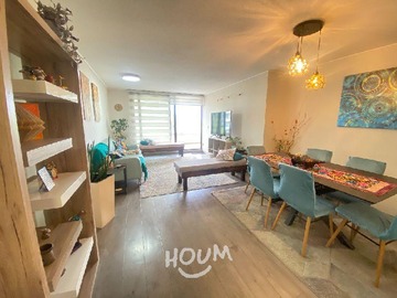 Departamento en venta en Avenida Hacienda Macul, Peñalolén - 3 dormitorios, 2 baños