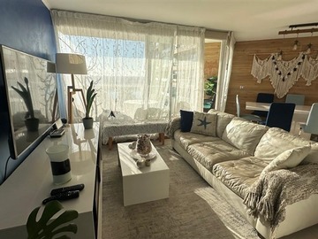 Departamento en arriendo mensual en laguna del mar, Coquimbo - 3 dormitorios, 2 baños