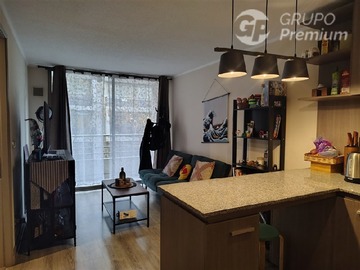 Departamento en arriendo mensual en General jose miguel carrera 299, santiago, Santiago - 1 dormitorio, 1 baño