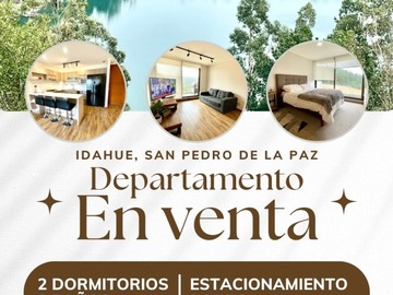 Departamento en venta en Departamento idahue 2 dormitorios 2 baños, San Pedro de la Paz - 2 dormitorios, 2 baños