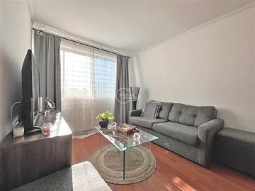 Departamento en venta en Entre Metro Santa Ana y Plaza Brasil, Santiago - 2 dormitorios, 1 baño