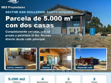 Casa en venta en Casa Maitenlahue Sector San Guillermo, Santo Domingo - 4 dormitorios, 3 baños