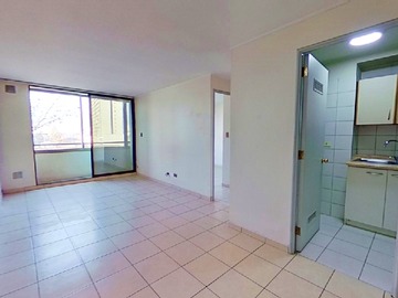 Departamento en arriendo mensual en Av. Manuel Rodríguez Sur 677, Santiago - 1 dormitorio, 1 baño