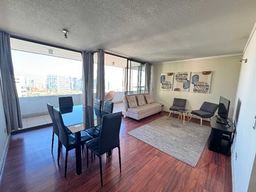 Departamento en venta en Excelente ubicación vista 2D+2B amoblado (171595), Las Condes - 2 dormitorios, 2 baños
