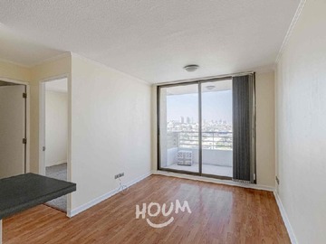 Departamento en arriendo mensual en Santos Dumont, Recoleta - 1 dormitorio, 1 baño