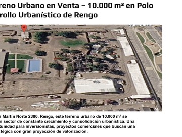 Terreno en venta en Terreno 10.000m2