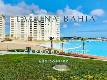 Departamento en arriendo mensual en Laguna Bahia Familiar desocupado gran vista (168970), Algarrobo - 3 dormitorios, 2 baños