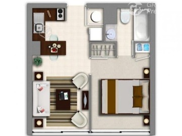 Venta / Departamento / Estación Central