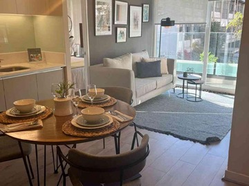 Departamento en venta en Argomedo, Santiago - 1 dormitorio, 1 baño