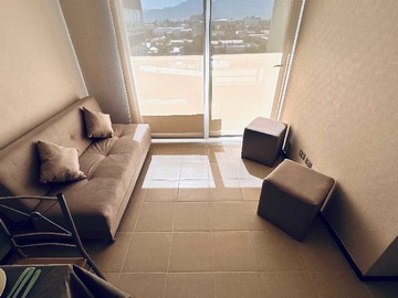 Departamento en arriendo mensual en Dpto Amoblado con Excelente Conectividad (173992), Rancagua - 2 dormitorios, 1 baño