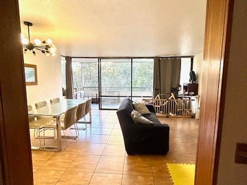 Departamento en venta en Manquehue con cerro del plomo, Las Condes - 3 dormitorios, 2 baños