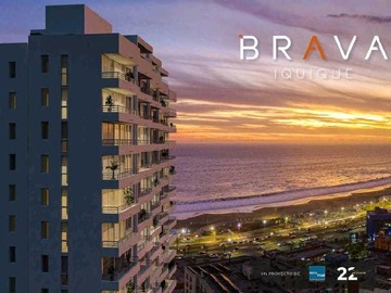 Departamento en venta en Inversion uf 708.41 cesion edificio brava (175010), Iquique - 2 dormitorios, 2 baños