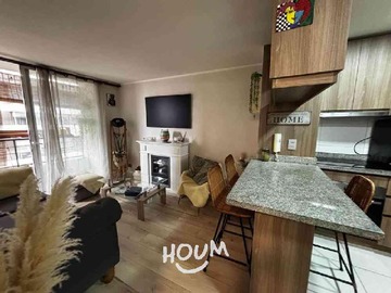 Departamento en arriendo mensual en Arturo Prat, Santiago - 2 dormitorios, 1 baño