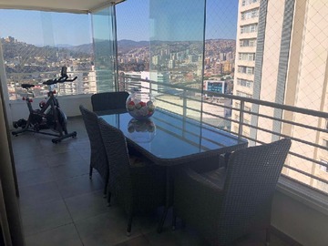 Departamento en venta en Oportunidad! departamento con vista al mar (173242), Viña del Mar - 4 dormitorios, 3 baños