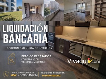 Departamento en venta en Av Irarrazaval/Los Cerezos, Ñuñoa - 1 dormitorio, 1 baño