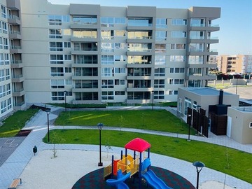 Departamento en arriendo mensual en Condominio Barrio Universitario VI, La Serena - 2 dormitorios, 2 baños