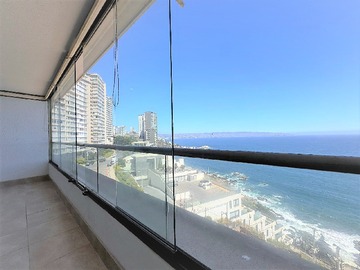 Departamento en venta en Avda. Costa de Montemar 50, depto 704, Viña del Mar - 3 dormitorios, 2 baños