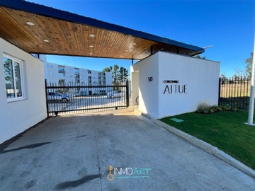 Departamento en arriendo mensual en Condominio Aitue, Fundo el Carmen, Temuco - 2 dormitorios, 1 baño