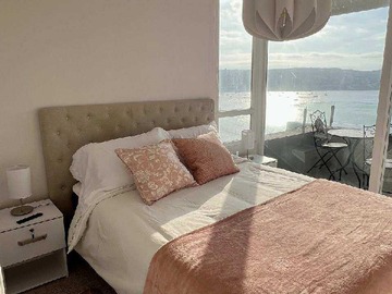 Departamento en arriendo mensual en Amplio dp.2 d.Est. Amoblado la herradura coq (123890), Coquimbo - 2 dormitorios, 2 baños