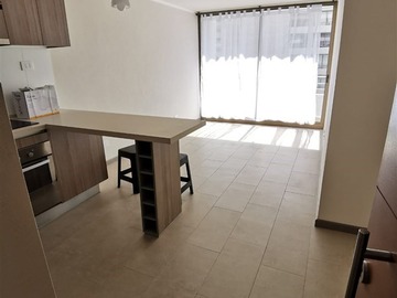 Departamento en arriendo mensual en Vicuña Mackenna 3756, Macul - 2 dormitorios, 1 baño