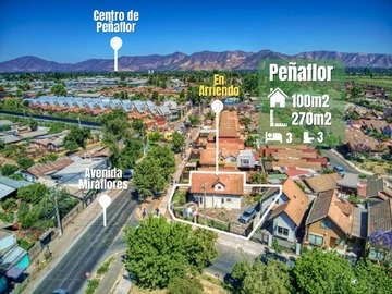 Local Comercial en arriendo mensual en Presbítero Félix Zaragoza Sesmero 1993, Peñaflor, Santiago Metropolitan Region 9750000, Chile, Peñaflor - 3 dormitorios