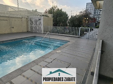 Departamento en arriendo mensual en A 2 cuadras, metro Ovalle, Carvajal 344 (172591), La Cisterna - 1 dormitorio, 1 baño