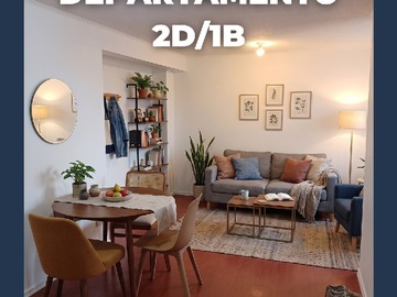 Departamento en arriendo mensual en Calle Dos 3135, Recoleta - 2 dormitorios, 1 baño