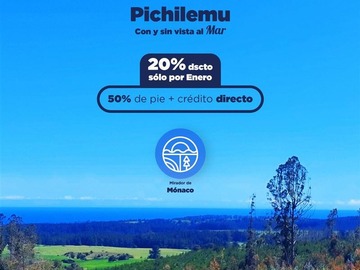 Parcela en venta en Cardonal de Panilonco, Pichilemu