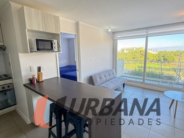 Departamento en arriendo mensual en Departamento amoblado – condominio pacific blue, la serena, La Serena - 2 dormitorios, 2 baños
