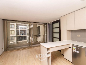 Departamento en arriendo mensual en Vergara, Santiago - 1 dormitorio, 1 baño