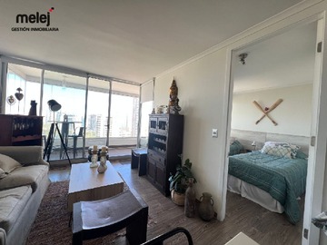 Departamento en arriendo mensual en Concón, Pinares de Montemar, Concón - 2 dormitorios, 2 baños