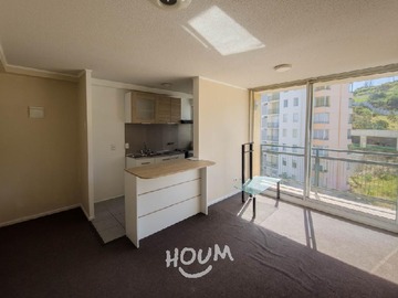 Departamento en arriendo mensual en Jorge ross, Viña del Mar - 3 dormitorios, 1 baño