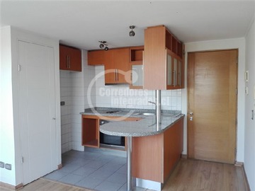 Departamento en arriendo mensual en El Trovador / Metro Escuela Militar, Las Condes - 1 dormitorio, 1 baño