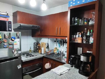 Departamento en venta en M u de chile- semi amoblado (174378), Santiago - 1 dormitorio, 1 baño