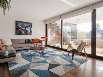 Departamento en arriendo mensual en Veintitrés de Febrero, La Reina - 3 dormitorios, 3 baños
