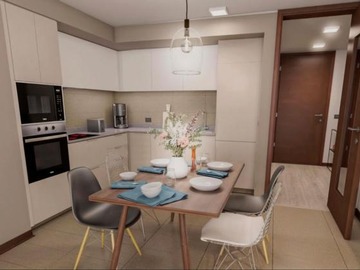 Departamento en venta en Vasco de Gama - Martín Alonso Pinzón, Las Condes - 3 dormitorios, 3 baños