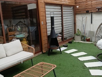 Casa en arriendo mensual en Casa, cercana a outlet con gran terraza (175857), San Pedro de la Paz - 2 dormitorios, 3 baños